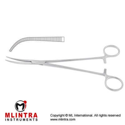 Kelly Dissecting and Ligature Forcep Fig. 2 Stainless Steel, 22 cm - 8 3/4"